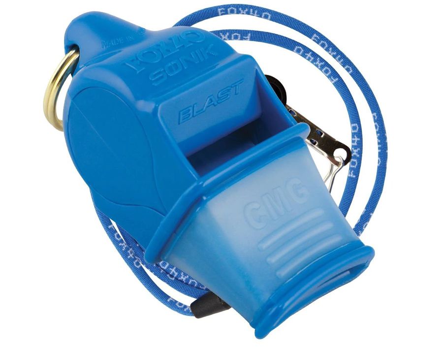 FOX40 Sonik Blast CMG Whistle with landyard