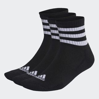 Adidas SPORTSWEAR 三間緩衝中筒襪（3 對裝）