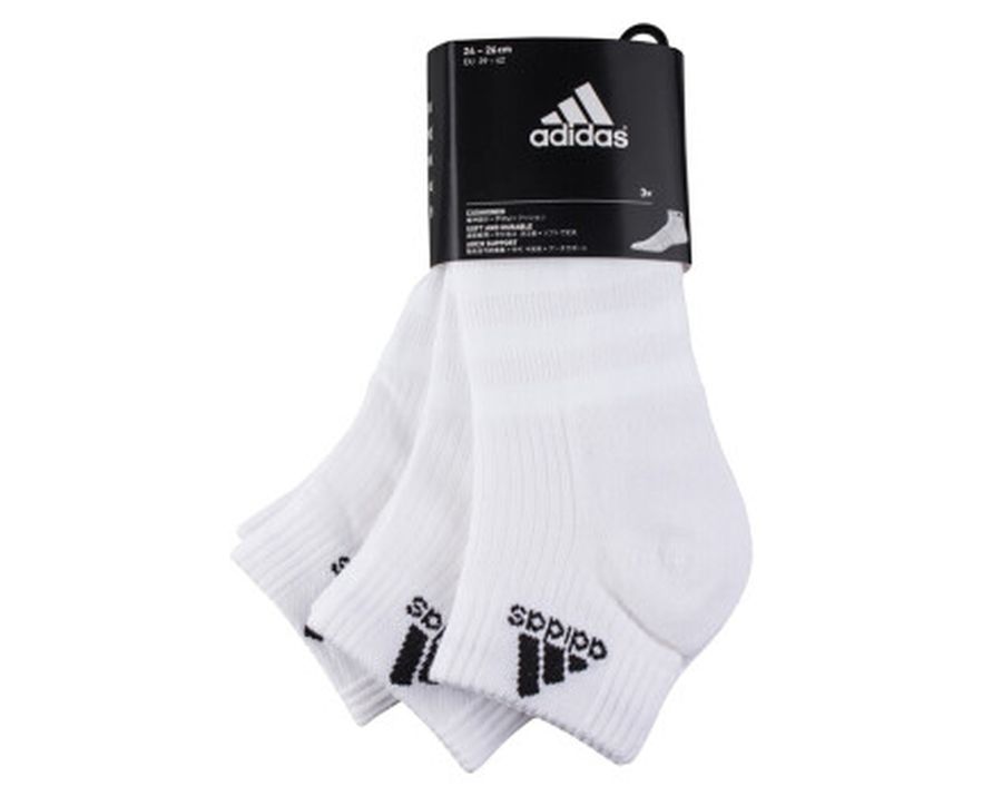 ADIDAS CUSHIONED SOCKS (3 PAIRS)