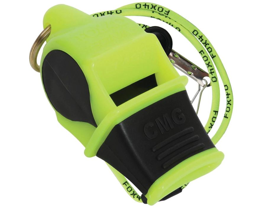 FOX40 Sonik Blast CMG Whistle with landyard