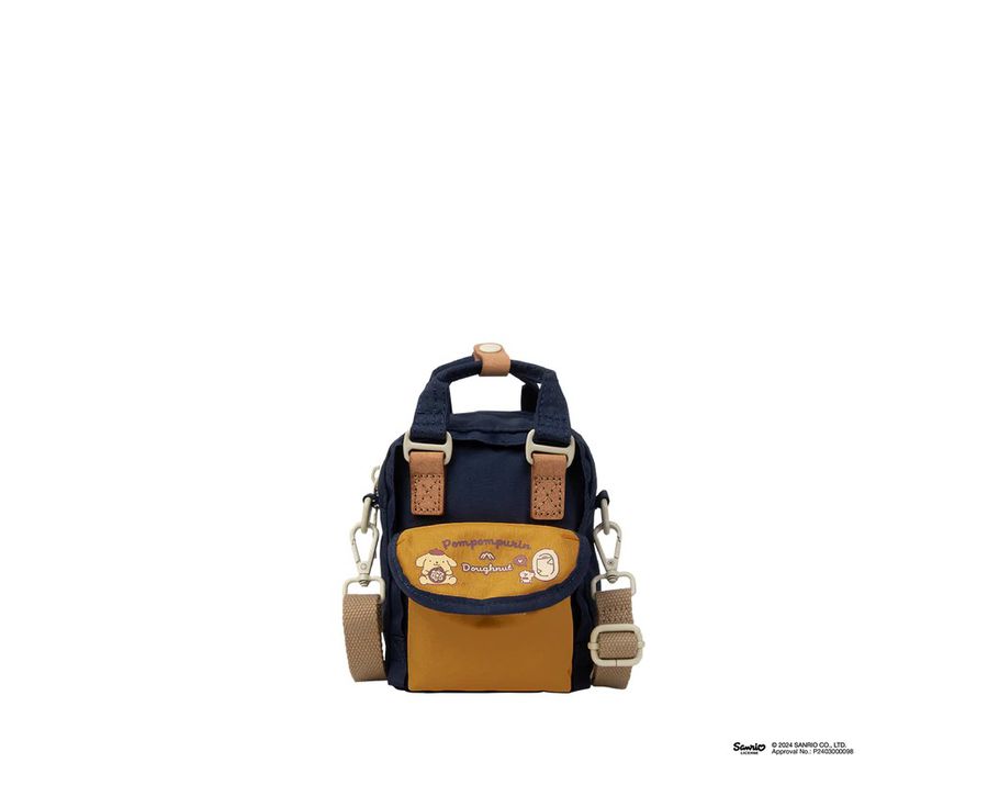 MARCAROON TINY DOUGHTNUT X POMPOMPURIN SERIES CROSSBODY BAG